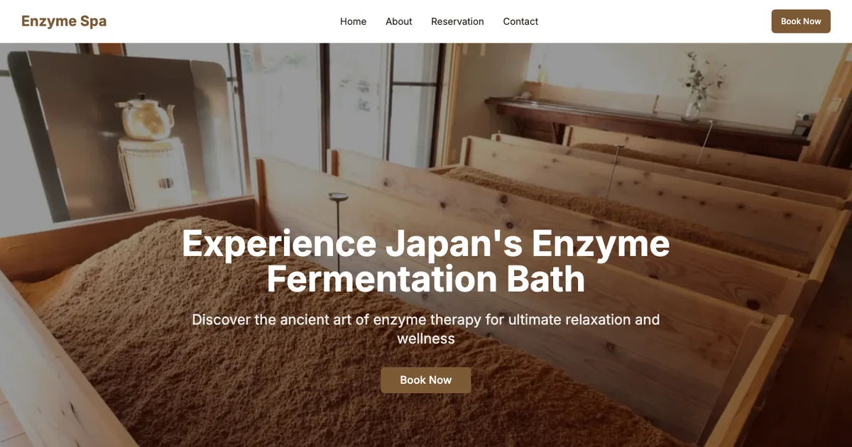 Enzyme Fermentation Bath Spa thumbnail
